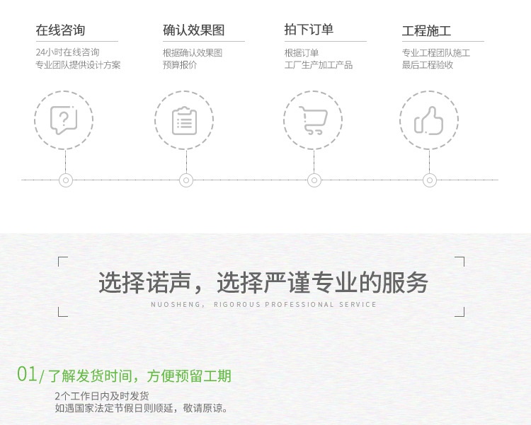 墻面槽木吸音板業務流程 墻面槽木吸音板業務流程